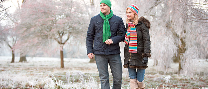 Venen im Winter durch Bewegung stärken