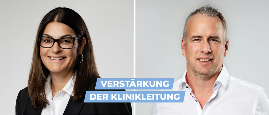 Andrea Tschanz und Dr. med. Christian Hafner.